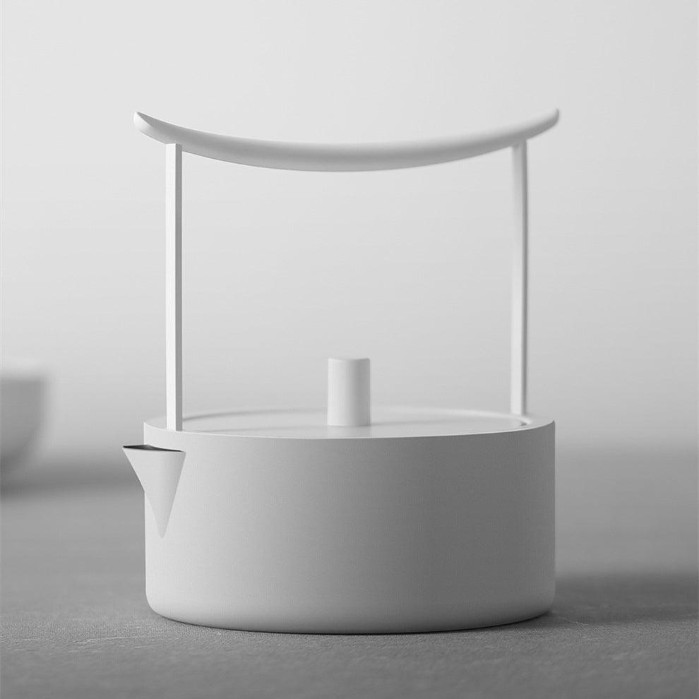 Electric Water Kettle – Torii Minimalist White Stainless Steel