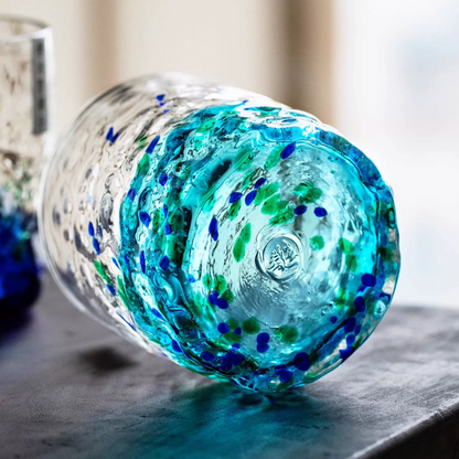 Glow in the Dark Glass – Starry Night Japanese Handcrafted Cup