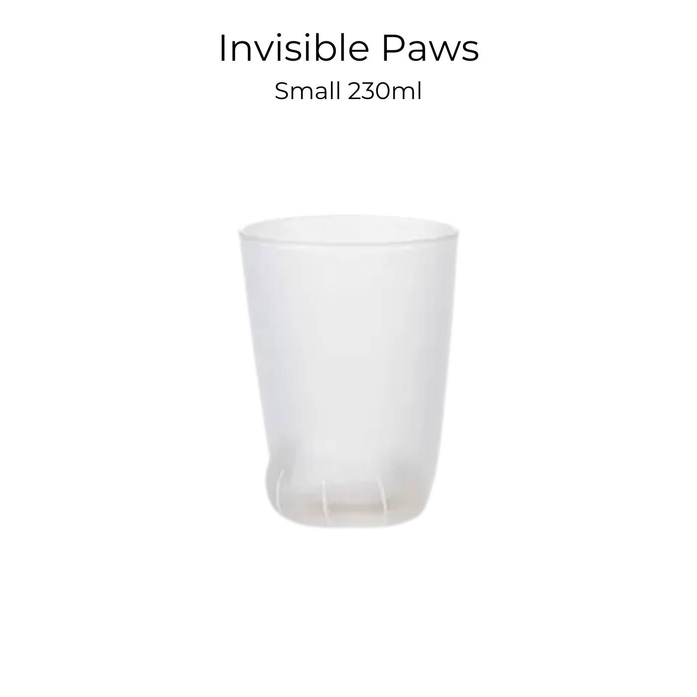 Cat Paw Glass Cup Japanese Neko Paw Print Drinking Glass Aderia Ishizuka Cute Cat Mug Made in Japan