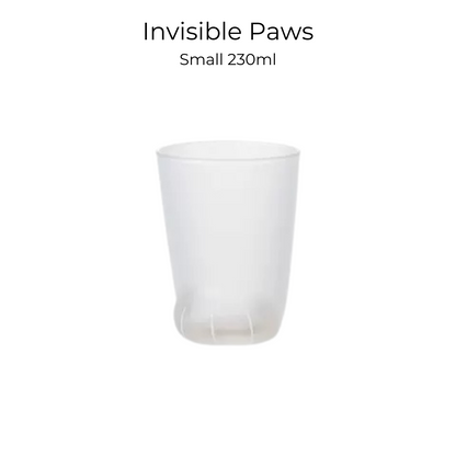 Cat Paw Glass Cup Japanese Neko Paw Print Drinking Glass Aderia Ishizuka Cute Cat Mug Made in Japan