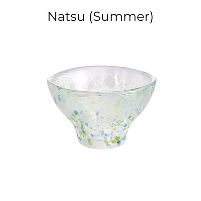 Sake Set Glass – Seasonal Handcrafted Flagon & Cup Collection