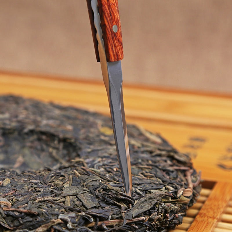 Puer Tea Knife Solid Wood & Stainless Steel | Tea Pick Tool