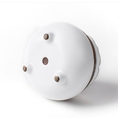 Tea Caddy Ge Kiln Ceramic Lotus Shape – 220g Airtight