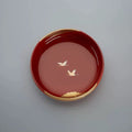 Japanese Lacquer Bowl | Crane Yamanaka Shikki Handcrafted Resin Bowl