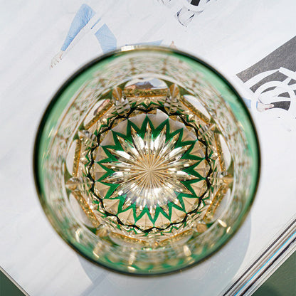 Edo Kiriko Fluorite Whisky Glass – Gradient Crystal