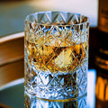 Edo Kiriko Star Crystal Whisky Glass - Shippo Cut K9