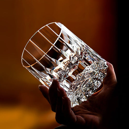 Edo Kiriko Starburst Whisky Glass – K9 Crystal