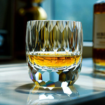 Edo Kiriko 64-Facet Whisky Glass – K9 Crystal