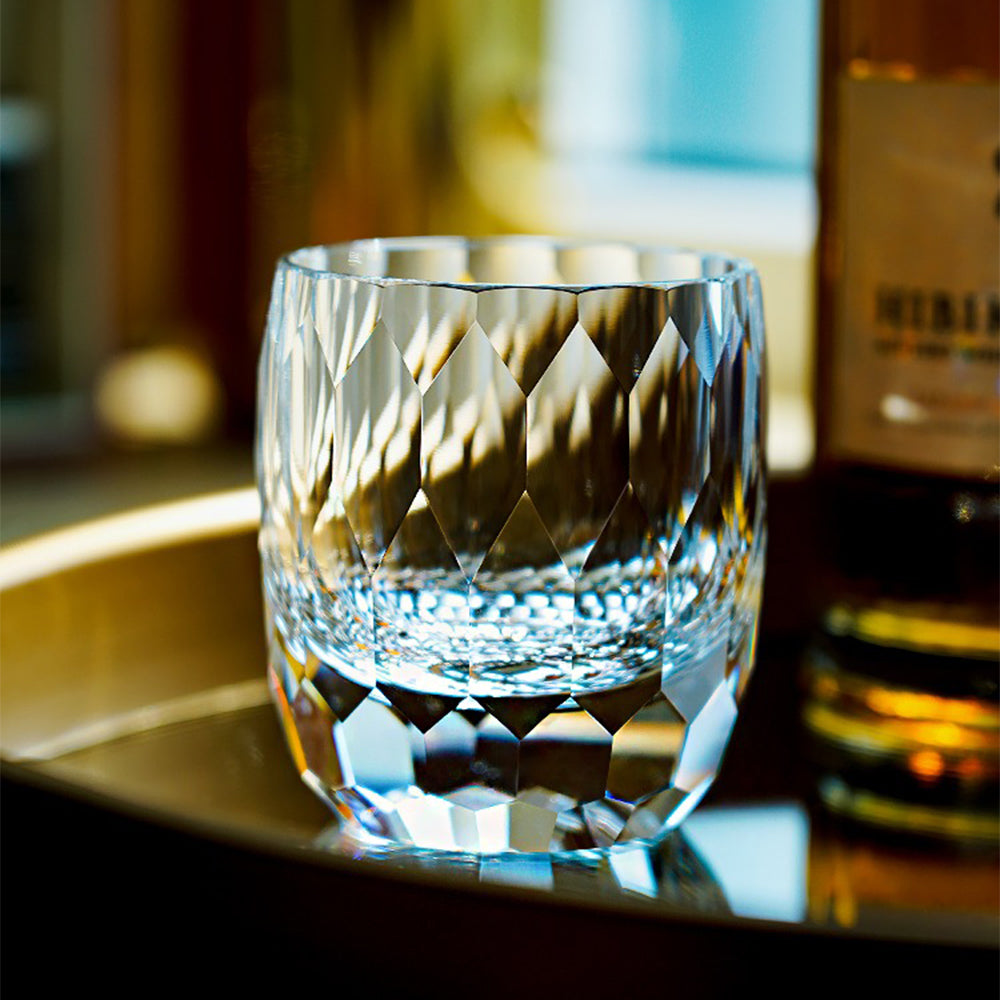 Edo Kiriko 64-Facet Whisky Glass – K9 Crystal