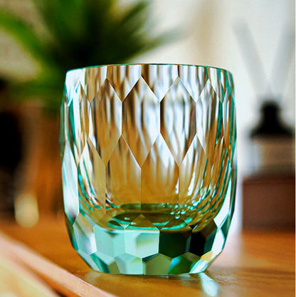 Edo Kiriko 64-Facet Whisky Glass – K9 Crystal