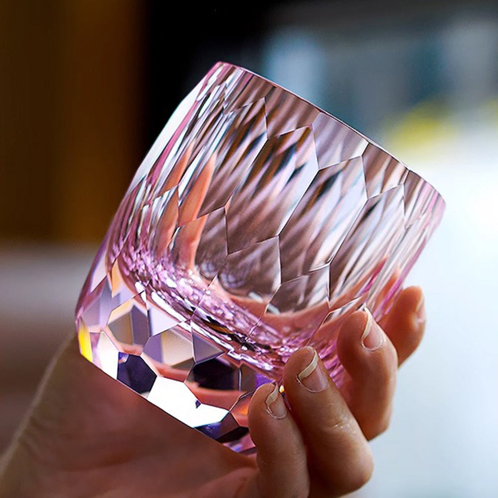 Edo Kiriko 64-Facet Whisky Glass – K9 Crystal
