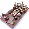 Gongfu Tea Set Maitreya Buddha Tray | Mist Atomizer 28pc