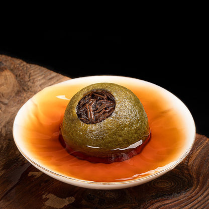 Pu-erh Tea Gift Set | Xinhui Citrus Ripe Loose Leaf Tea