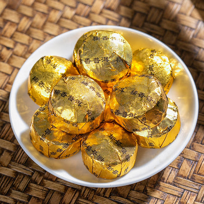 Ripe Pu-erh Tuocha Tea Gift Set 250g x2 Premium Yunnan