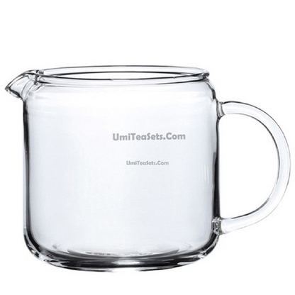 Glass Gongfu Fairness Cup Pitcher 280ml Clear