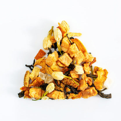 Jasmine Orange Fruit Tea Bags Chinese Flower Blend