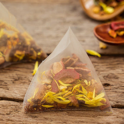 Tangerine Peel Black Plum Fruit Tea Bags | Hot & Cold Brew
