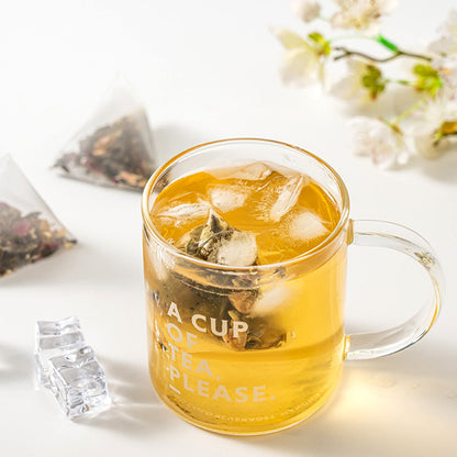White Grape Rose Jasmine Green Tea Bags | Floral Fruit Tea Blend