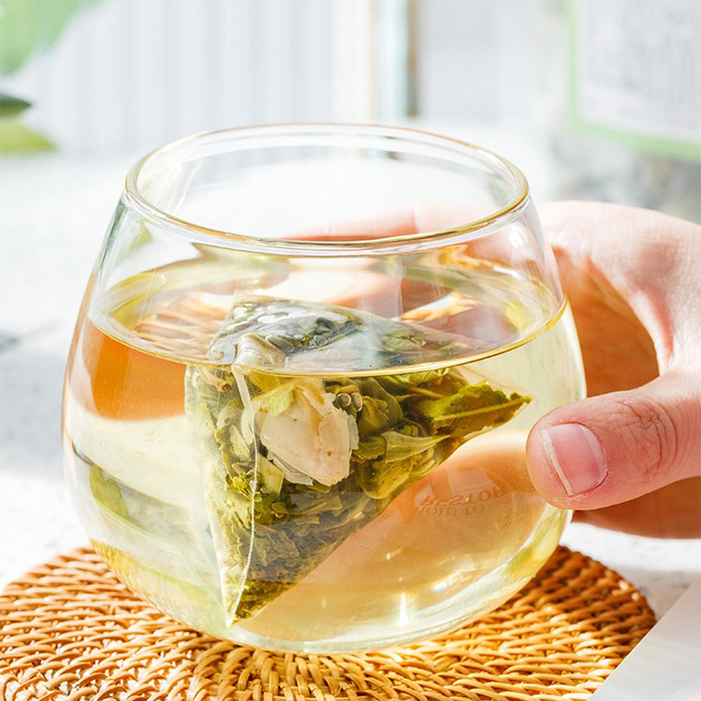 Green Grape Fruit Tea Bags Sugar-Free Floral Rose