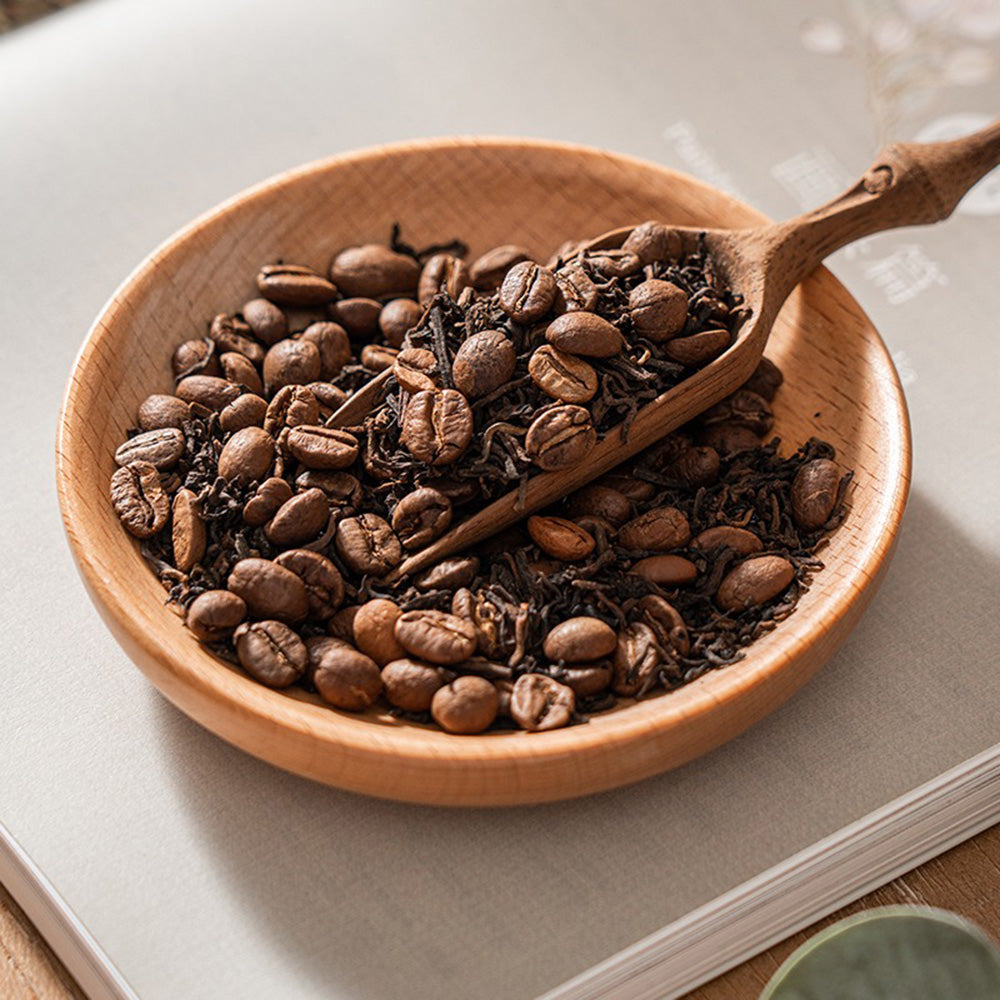 Coffee Puerh Tea Bags Triangular Blend Floral Fruity Aroma