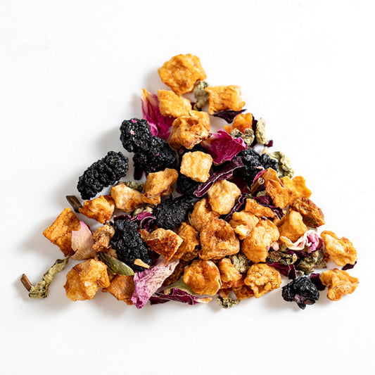 Apple Rose Fruit Tea Bags | Caffeine-Free Herbal Flower Tea