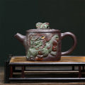 Teapot Purple Clay Kirin Hanwa – 280ml Zisha Gift