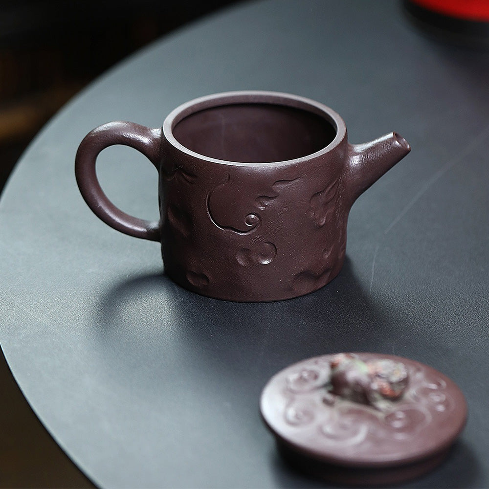 Teapot Purple Clay Kirin Hanwa – 280ml Zisha Gift