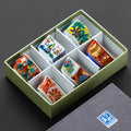 Kutani-yaki Ceramic Tea Cup Set of 6 | Six Styles