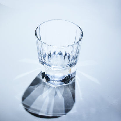 Whiskey Glass Tsukikage Moon – Edo Kiriko Handcrafted Crystal