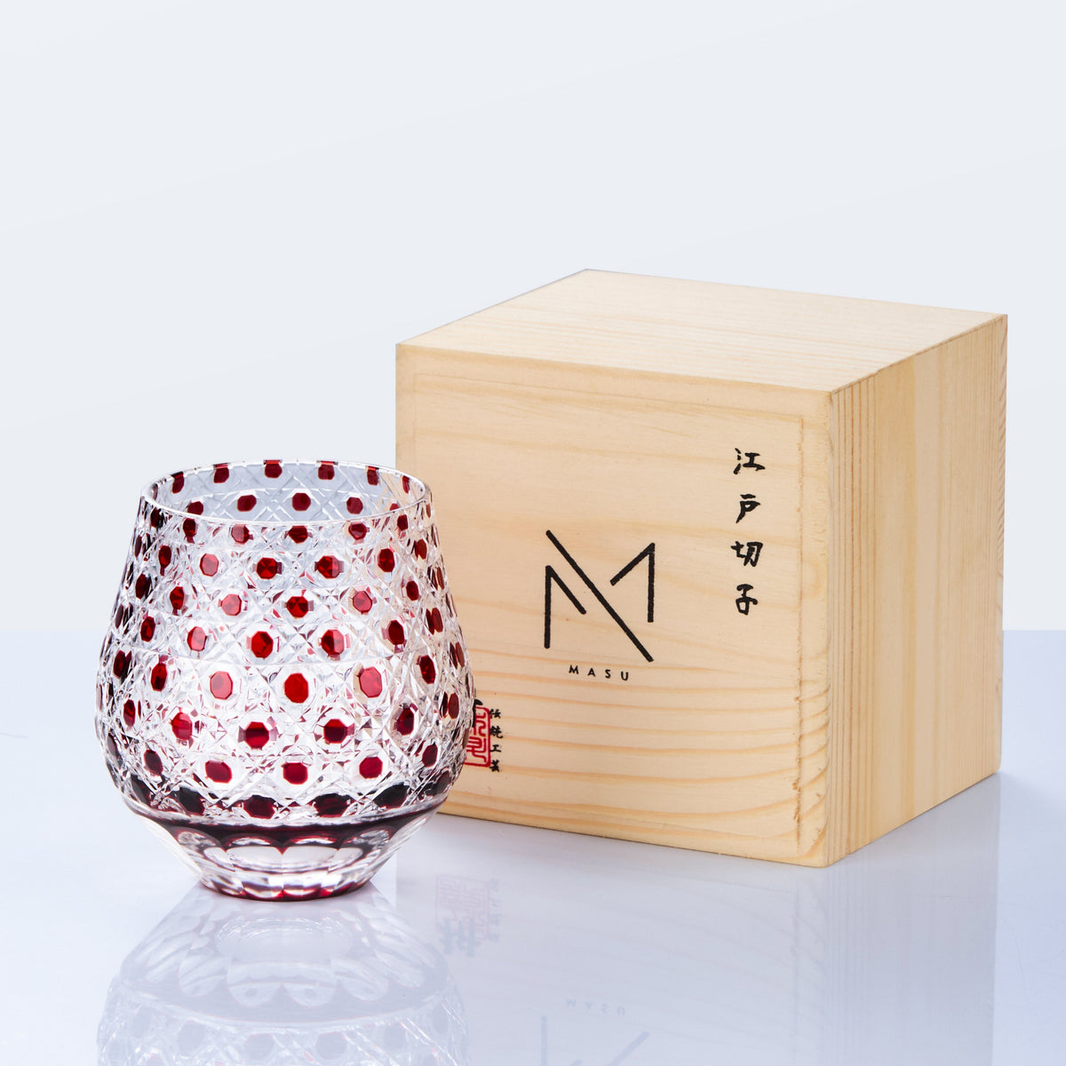 Whiskey Glass Tama-no-Hikari – Edo Kiriko Jewel Cut Crystal