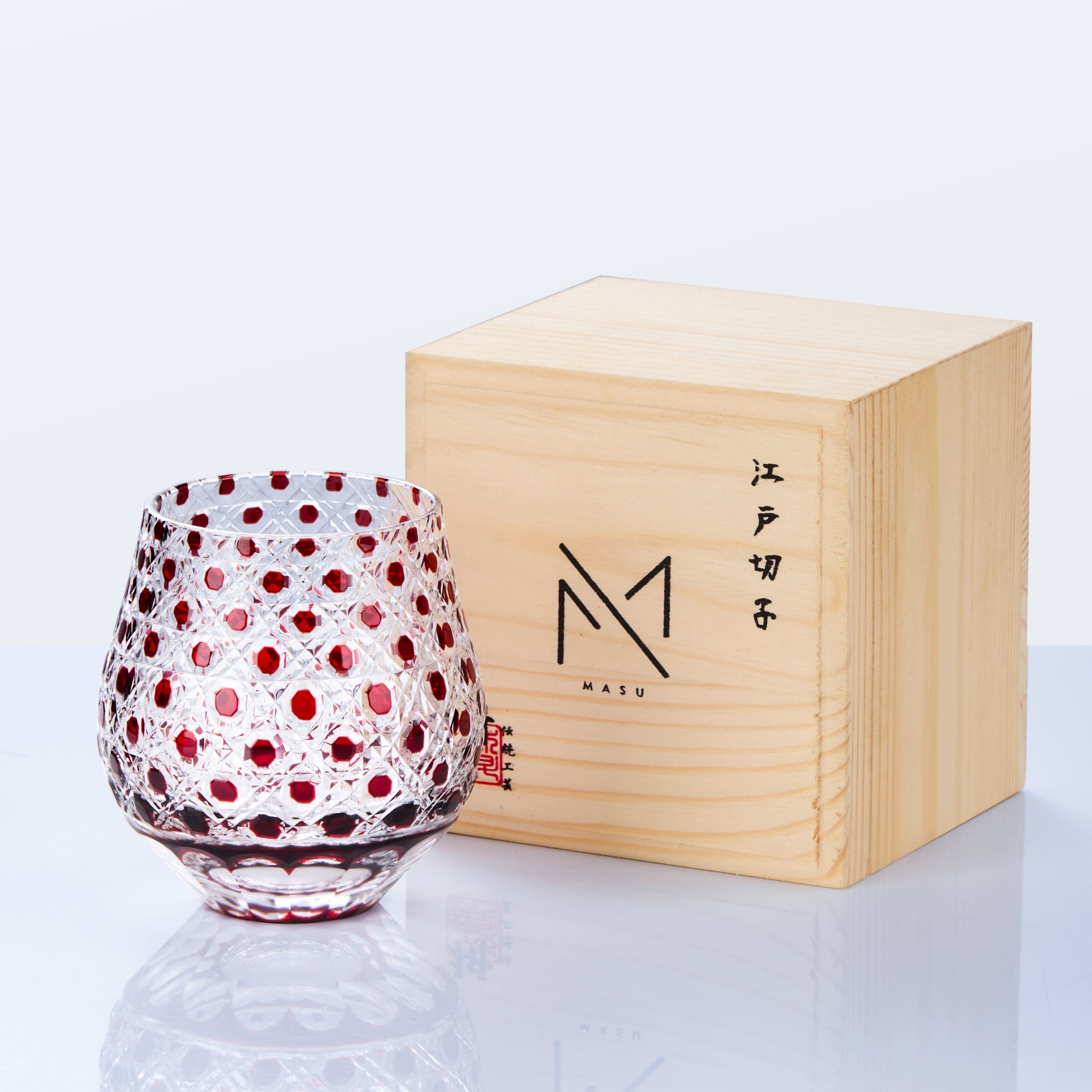 Whiskey Glass Tama-no-Hikari – Edo Kiriko Jewel Cut Crystal