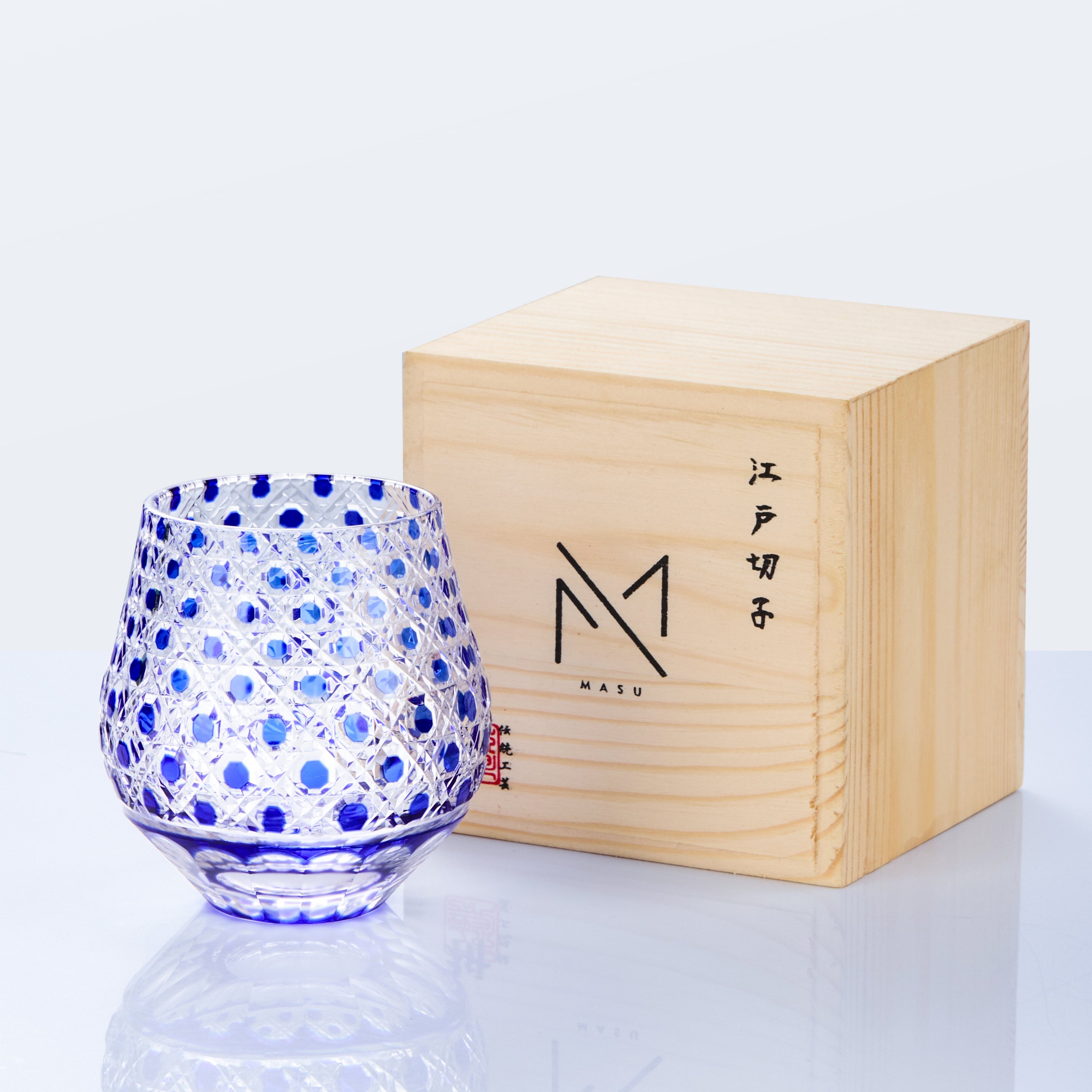 Whiskey Glass Tama-no-Hikari – Edo Kiriko Jewel Cut Crystal