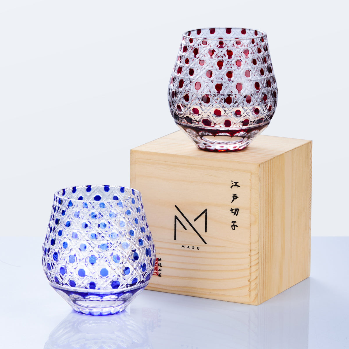Whiskey Glass Tama-no-Hikari – Edo Kiriko Jewel Cut Crystal