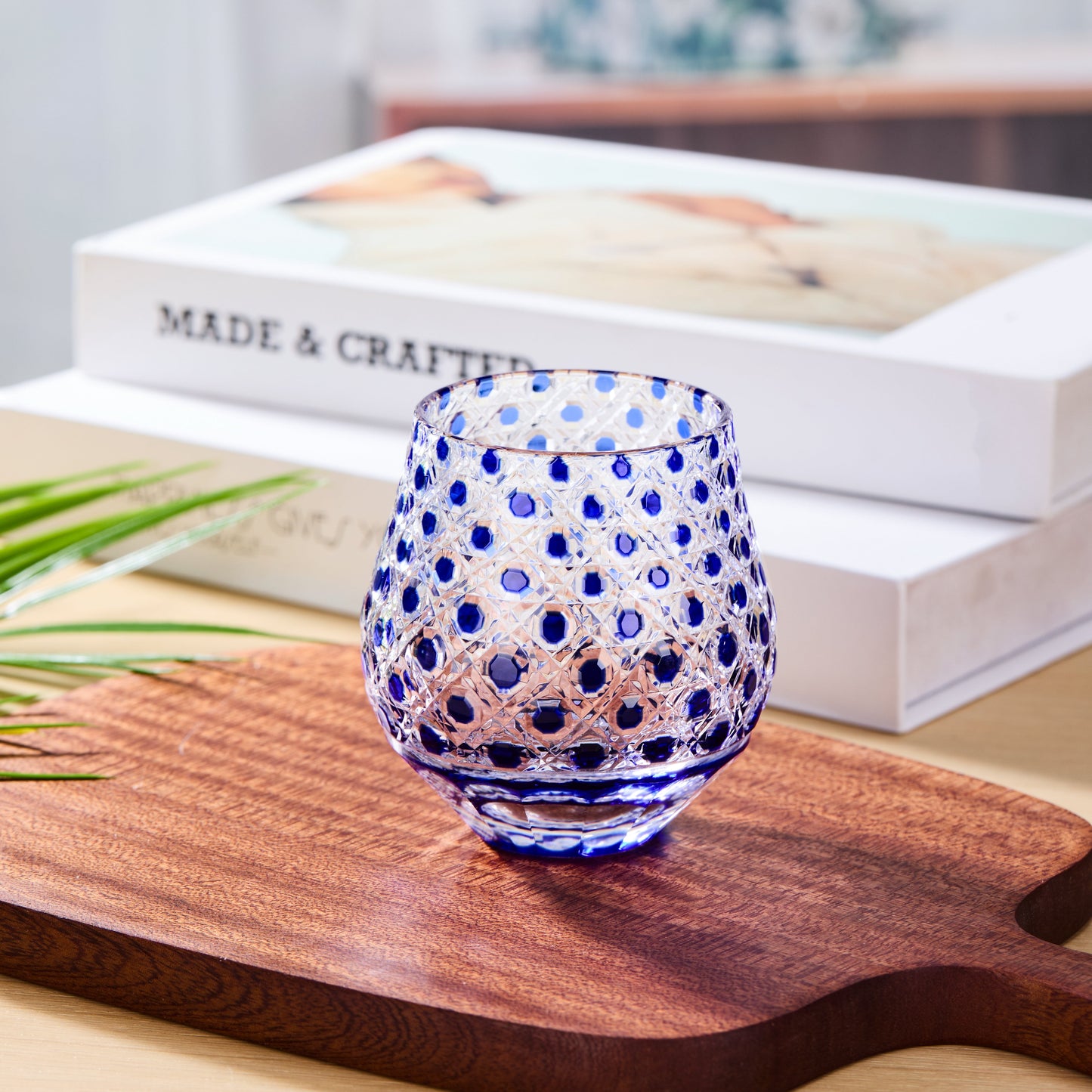 Whiskey Glass Tama-no-Hikari – Edo Kiriko Jewel Cut Crystal