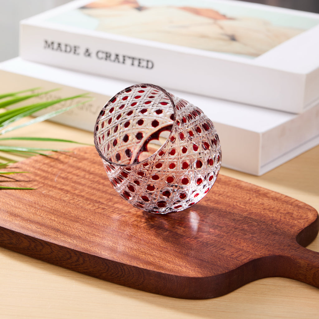 Whiskey Glass Tama-no-Hikari – Edo Kiriko Jewel Cut Crystal