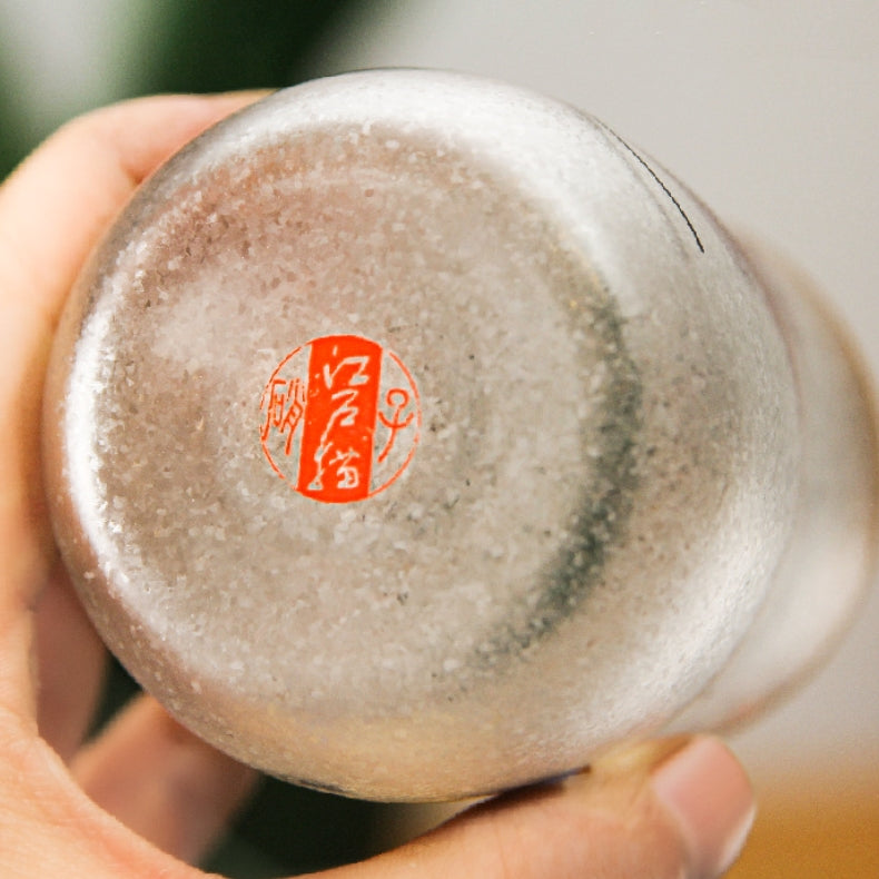 Beer Mug Gift Set Frosted Glass Japanese Edo Neko Cat Design Ukiyo-e Beer Glasses Set of 3 Made in Japan