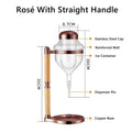 Rosé With Straight Handle