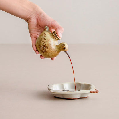 Soy Sauce Dispenser Duck Shape | Seto Ware Ceramic Handcrafted