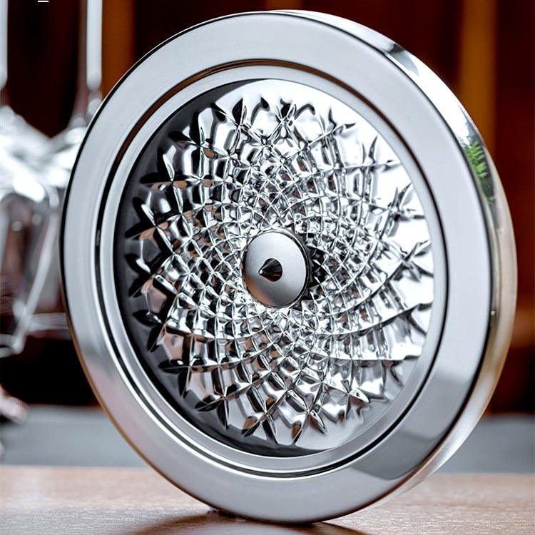 Wine Decanter – 360° Rotating Crystal Hand Blown Luxury