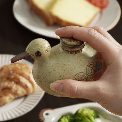 Soy Sauce Dispenser Duck Shape | Seto Ware Ceramic Handcrafted