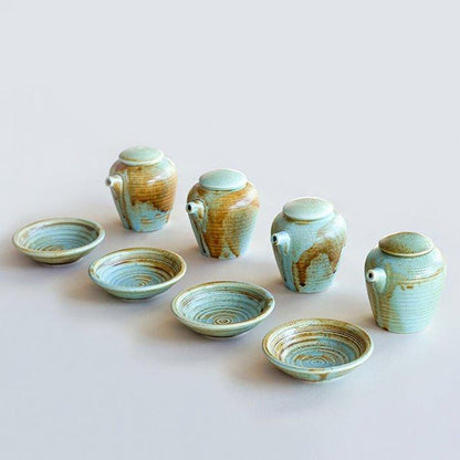 Soy Sauce Dispenser | Japanese Handcrafted Vintage Ceramic Tableware