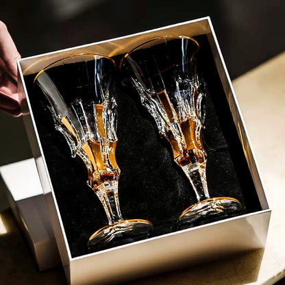 Crystal Wine Decanter Set – Bohemia Royal Gold Bohemian Glass