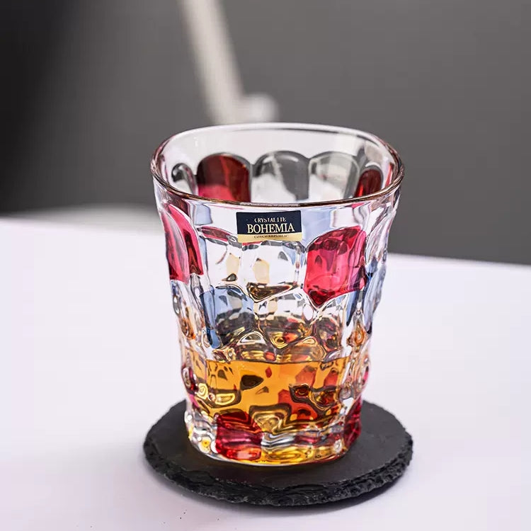 Crystal Whisky Decanter Set – Bohemia Radiant Spectrum Bohemian Glass
