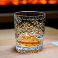 Whiskey Glass Royal Blossom Sakura | Edo Kiriko Handcrafted Crystal