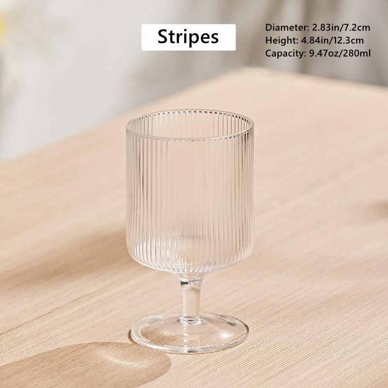 Wine Glasses Set of 2 – Modern Minimalist Stemware