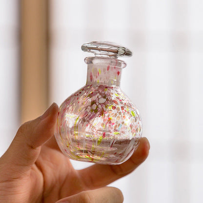 Soy Sauce Bottle Japanese Glass | 4 Seasons Handcrafted Set