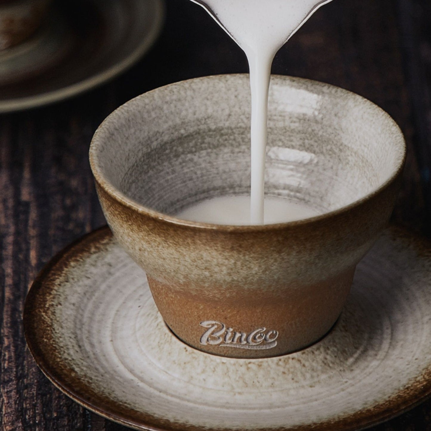 Coffee Cup and Saucer Set – Handcrafted Glazed Ceramic