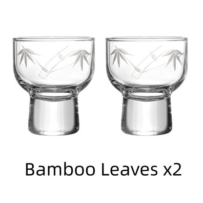 Sake Set Japanese Crystal Glass Decanter Gift Set – Sori Yanagi