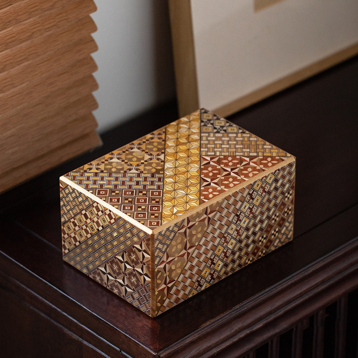 Japanese Puzzle Box Yosegi Zaiku | Himitsu Bako Secret Box
