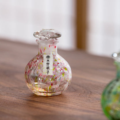 Soy Sauce Bottle Japanese Glass | 4 Seasons Handcrafted Set